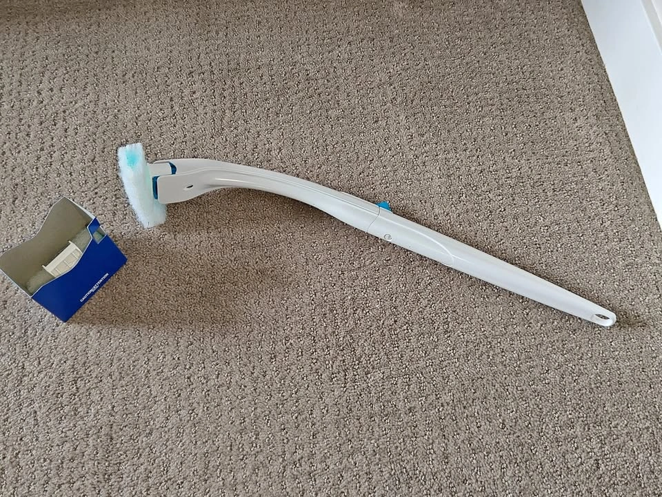 Scrubbing Bubble Toilet Bowl Wand Cleaner System w/ 1 Pad