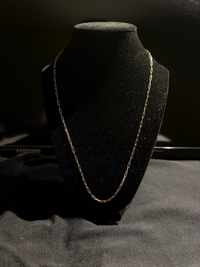gold chain 14k solid gold - photo 3