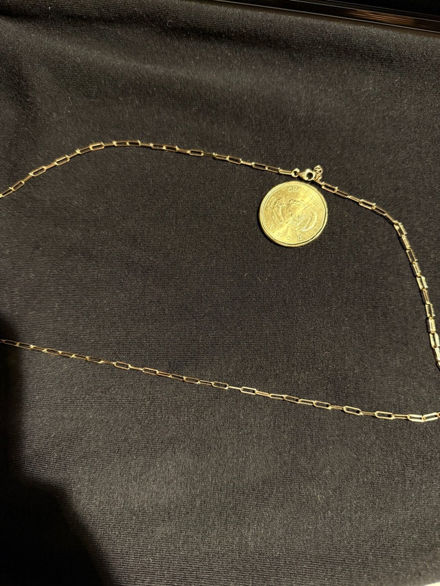 gold chain 14k solid gold - photo 4