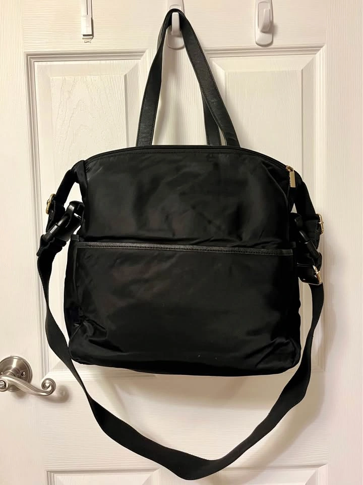 Authentic Tory Burch Black Nylon Tote / Crossbody Bag - photo 4