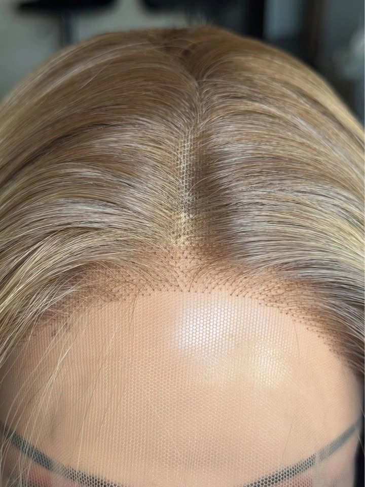 Long Wavy Blonde Lace Front Wig Synthetic Hair - photo 5