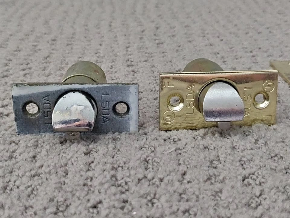 Door Hardware Standard Spring Latch - 2-3/8 inch Backset