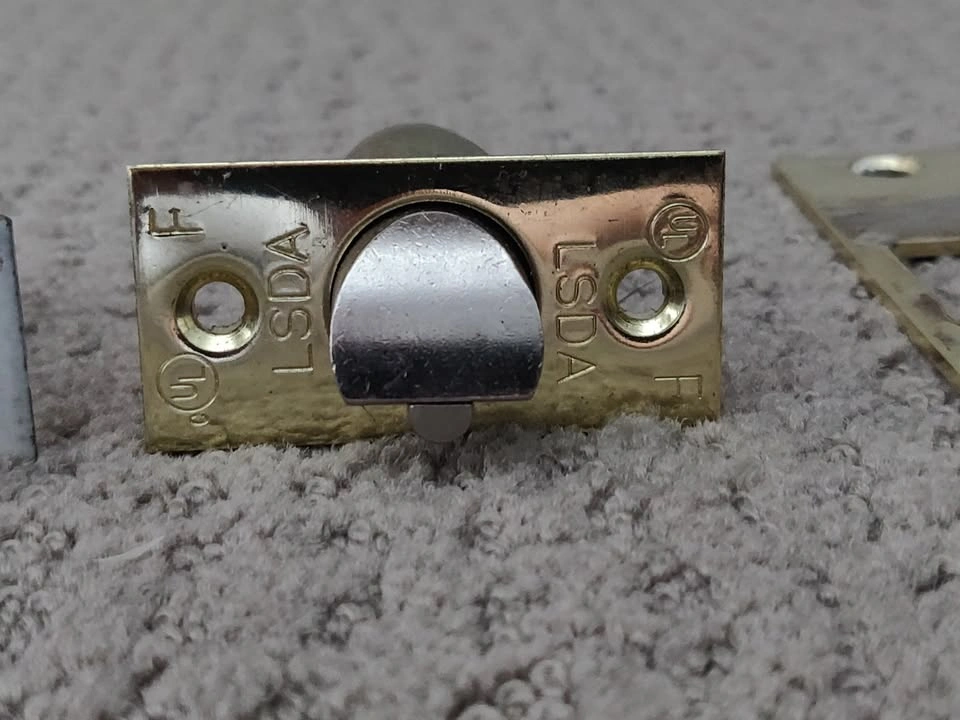 Door Hardware Standard Spring Latch - 2-3/8 inch Backset - photo 4