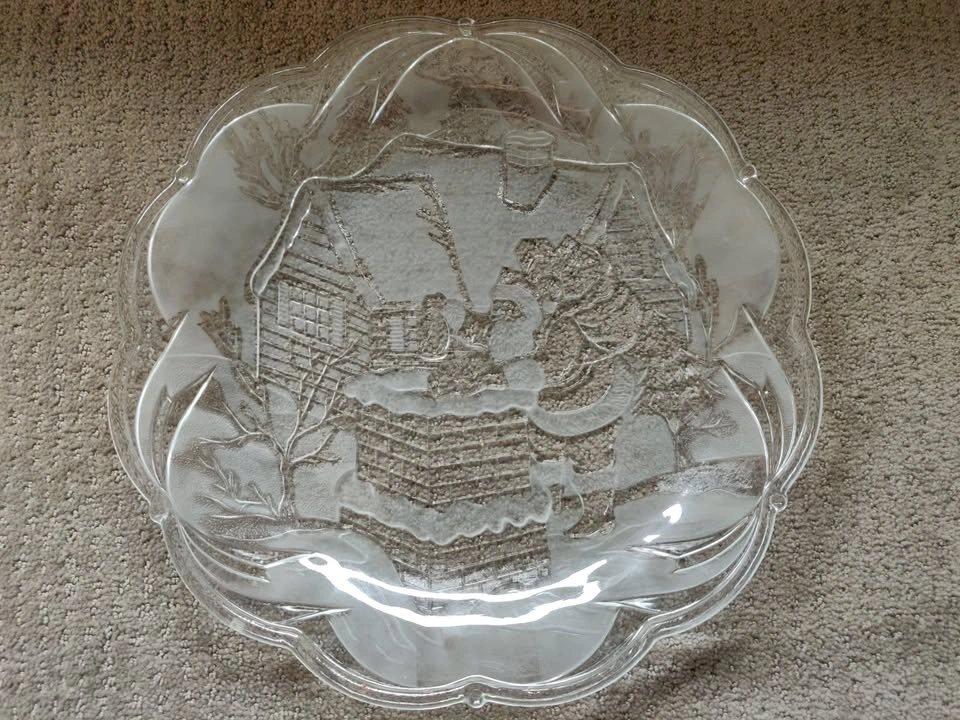 Christmas Santa Serving Dish / Tray / Decoration Plate - 14-3/4" - photo 2