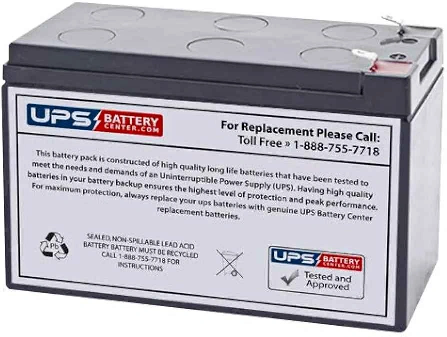 Leoch DJW12-9 12V 9Ah F2 Replacement Battery