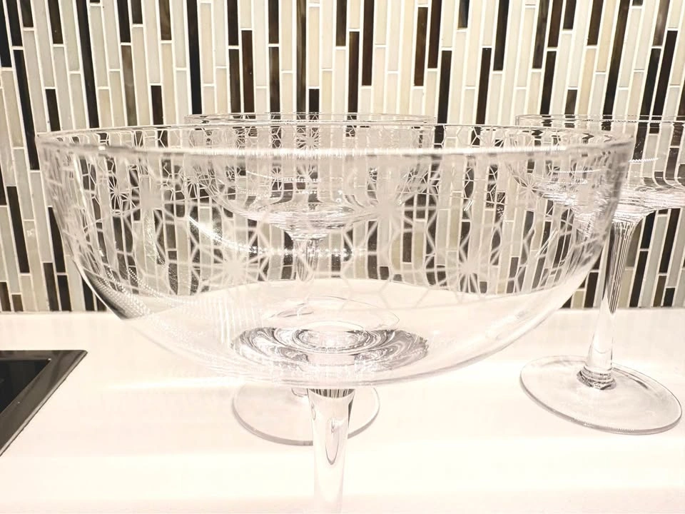 Chic & Tonic Etched Coupe Glasses - Set of 4 - photo 5