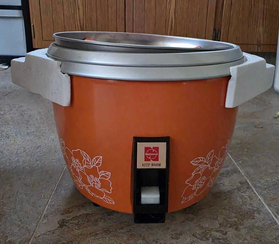 Vintage National Panasonic 10-Cup Rice Cooker Floral