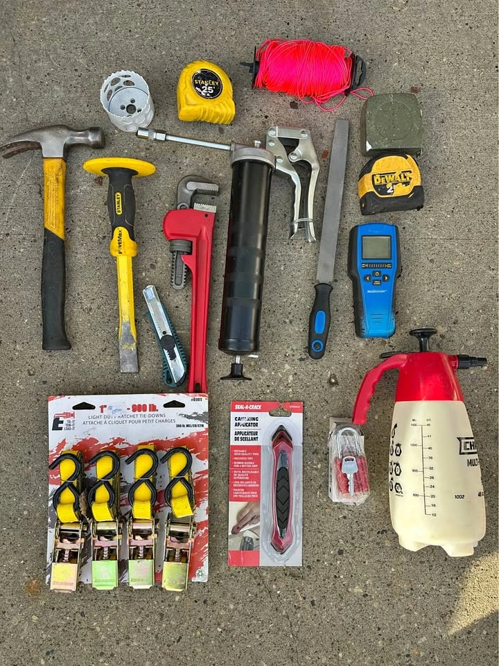 Assorted Tool Lot (Must Purchase as a Lot)