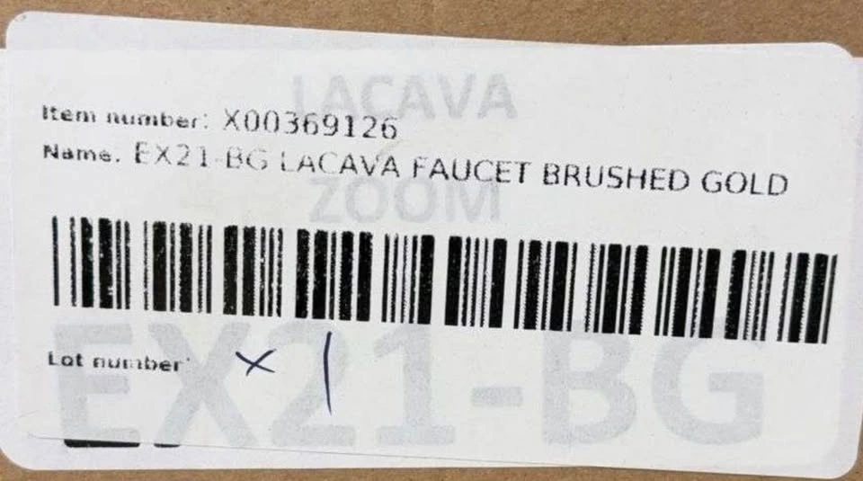 LACAVA EX21 Zoom Touchless Bathroom Faucet - photo 3