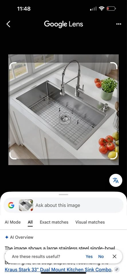 Just Manufacturing USXDF-1830-A-R 18 Gauge T-304 Sink