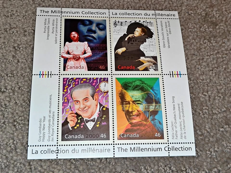 Canada Stamp #1820 - Canadian Entertainment Millennium 1999