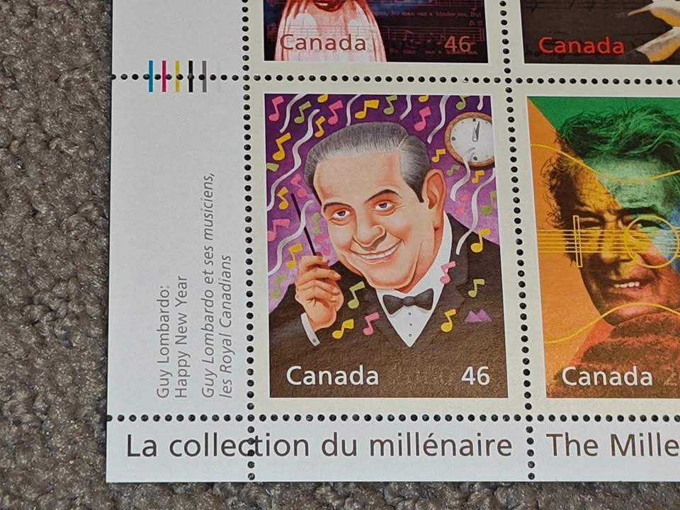 Canada Stamp #1820 - Canadian Entertainment Millennium 1999 - photo 4