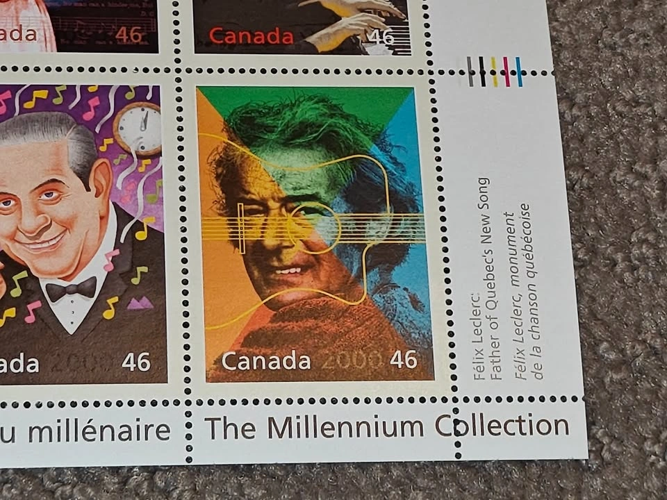 Canada Stamp #1820 - Canadian Entertainment Millennium 1999 - photo 5