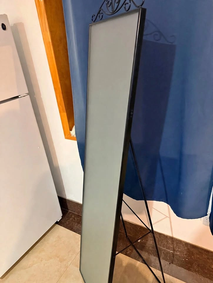 IKEA KARMSUND Full-Length Standing Mirror - Black, Like New