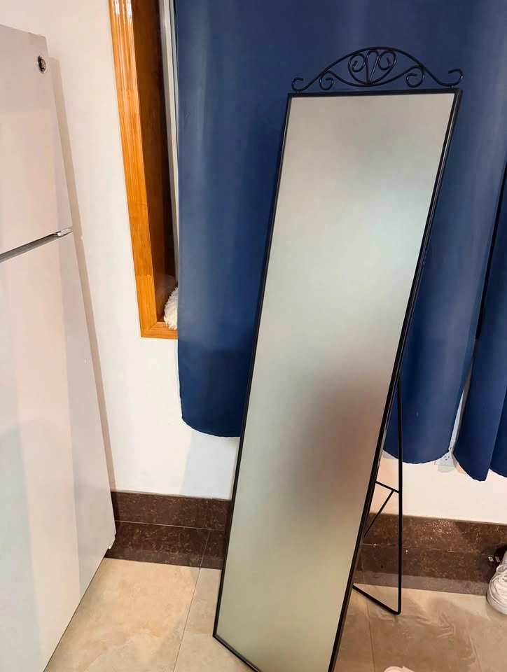 IKEA KARMSUND Full-Length Standing Mirror - Black, Like New - photo 2