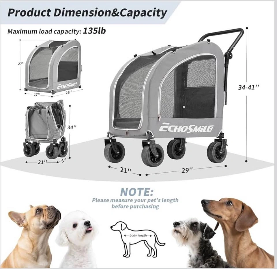 EchoSmile Pet Stroller BNIB - photo 2
