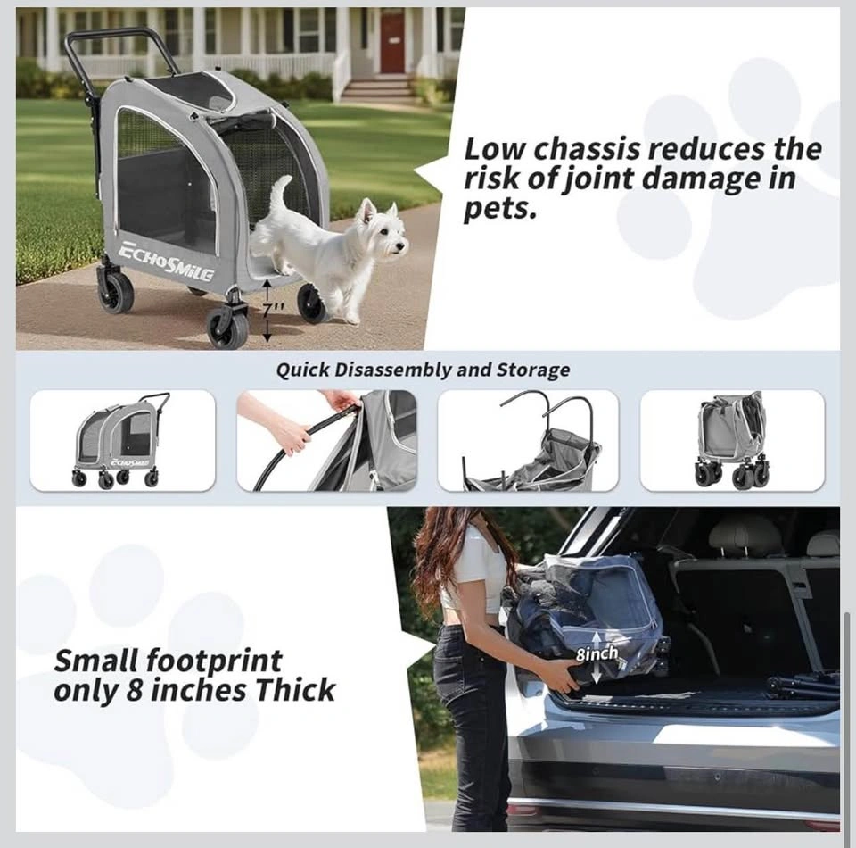 EchoSmile Pet Stroller BNIB - photo 3