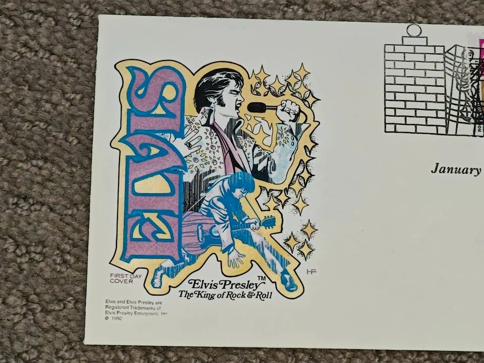 First Day Cover (FDC) - Elvis Presley King of Rock & Roll - photo 3