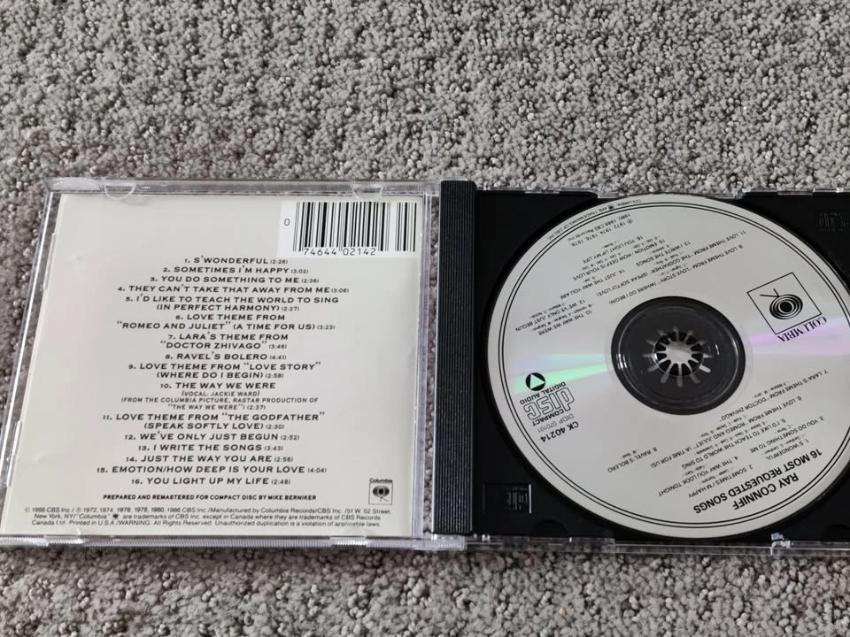 Ray Conniff - 16 Most Requested Songs - Audio Music CD Album - photo 2