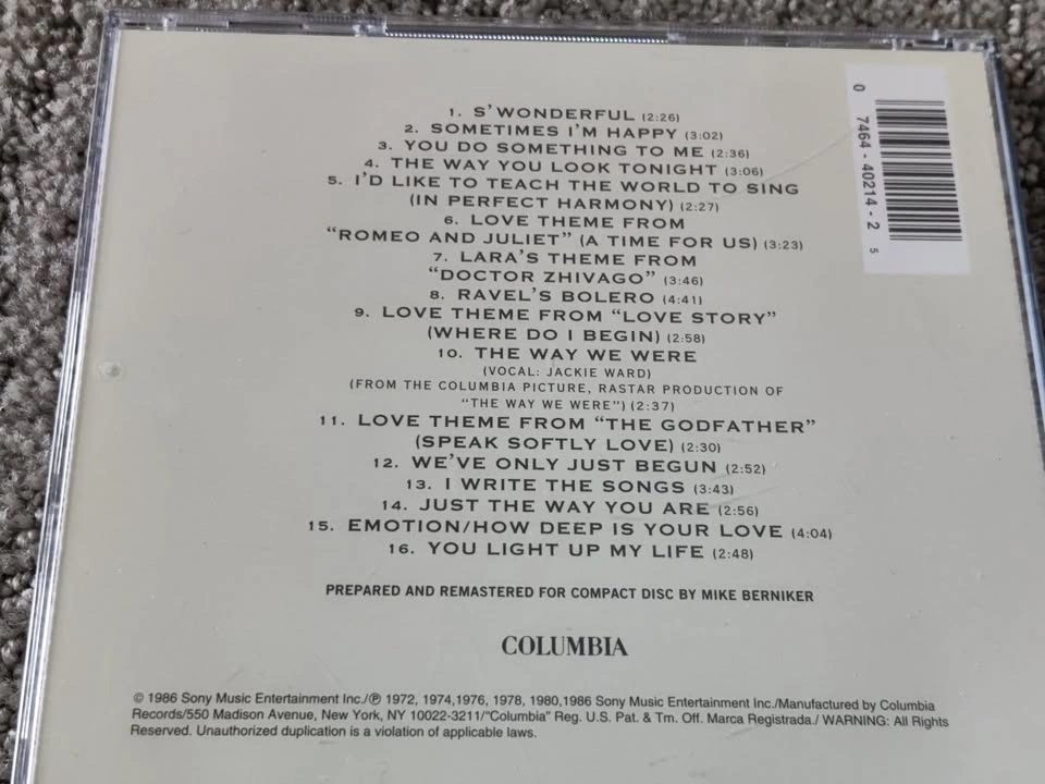 Ray Conniff - 16 Most Requested Songs - Audio Music CD Album - photo 3