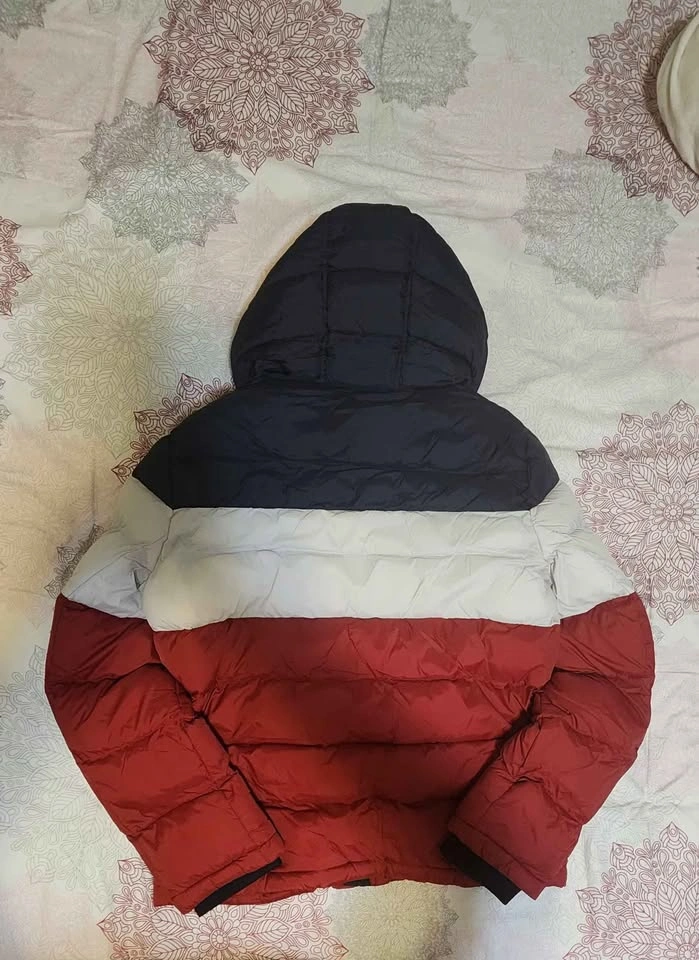 Tommy Hilfiger Puffer Jacket - Medium - Black/White/Red - photo 3