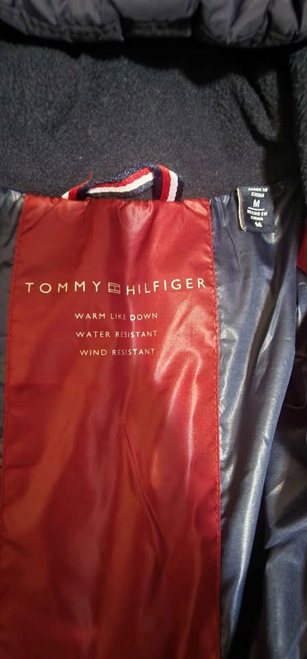 Tommy Hilfiger Puffer Jacket - Medium - Black/White/Red - photo 5