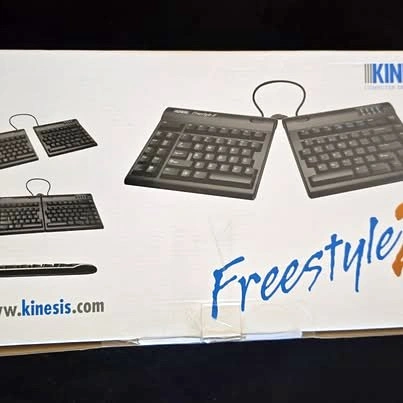 Kinesis Freestyle2 Ergonomic Split Wired Keyboard for PC