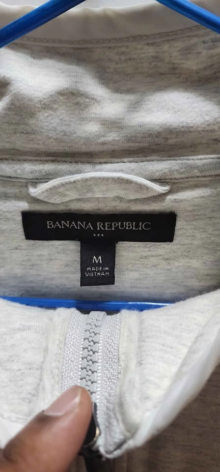 Banana Republic Full-Zip Sweatshirt / Hybrid Jacket – Size Mediu - photo 3
