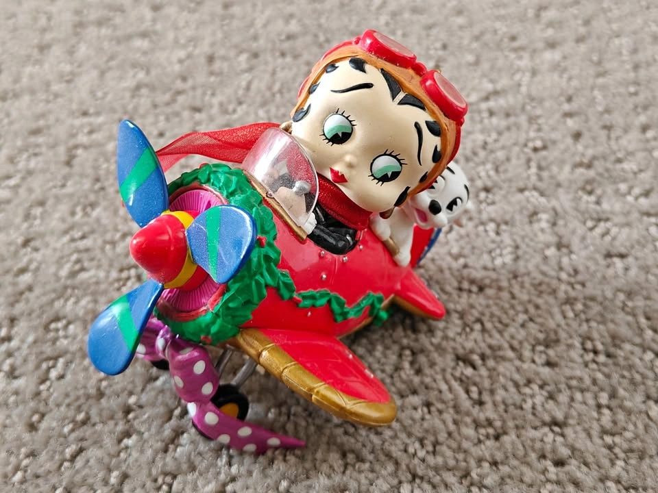 Betty Boop Carlton Christmas Ornament - Perky Pilot