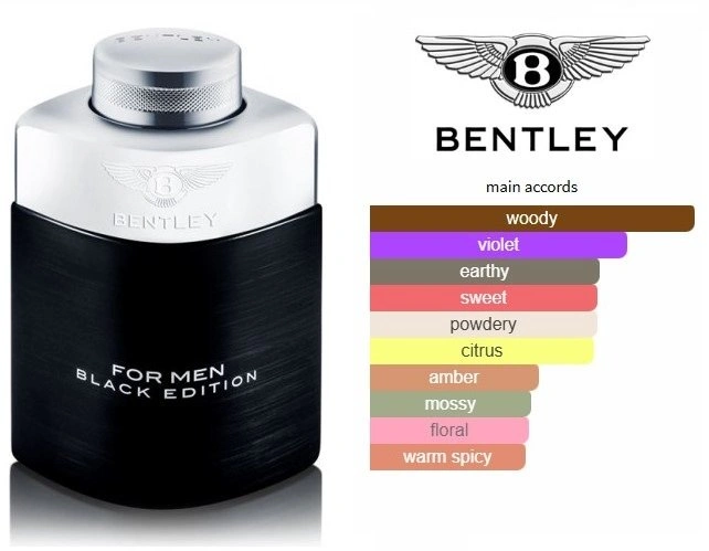 100% Original Bentley For Men Black Edition 100ml EDP Perfume - photo 3