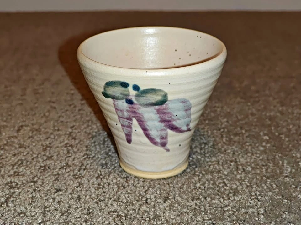 Unique Handcrafted Custom Ceramic Small Dessert Bowl / Tea Cup