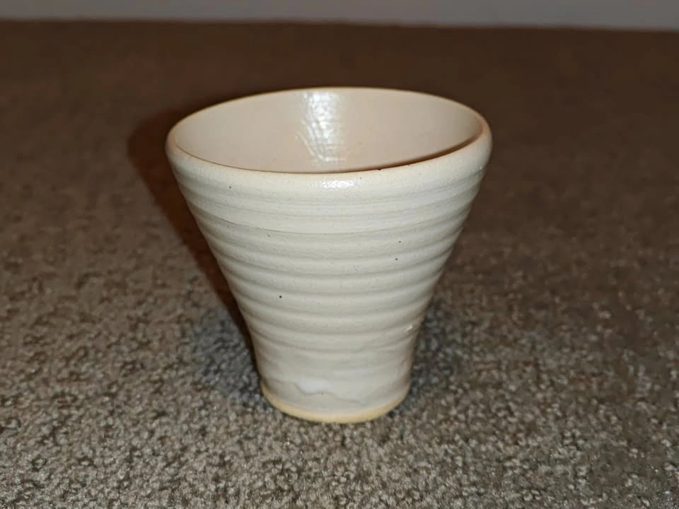 Unique Handcrafted Custom Ceramic Small Dessert Bowl / Tea Cup - photo 5