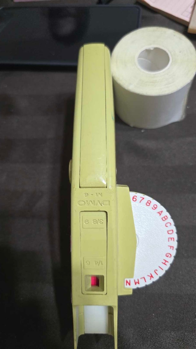DYMO M-6 Embossing Label Maker