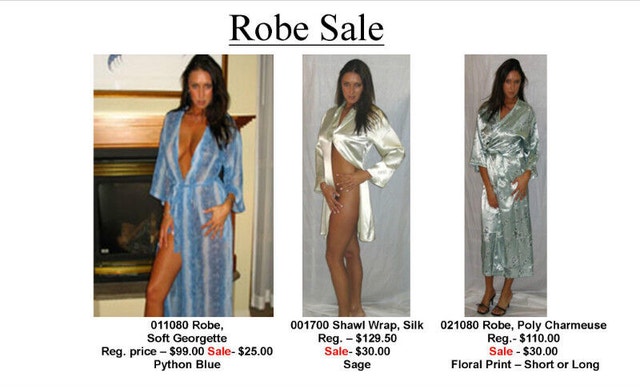 Women's Robes Reg $99+ Now $15