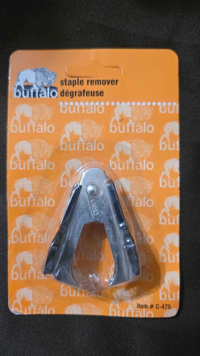 Buffalo Staple Remover