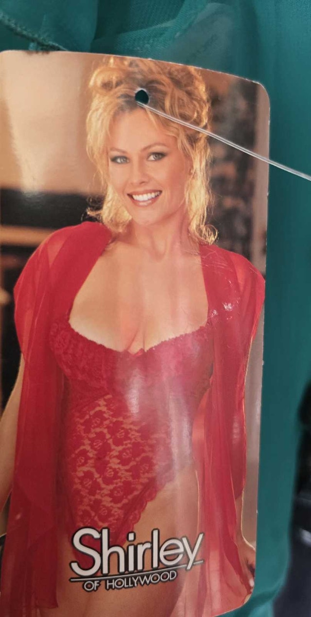 New Sheer Robe Emerald green
