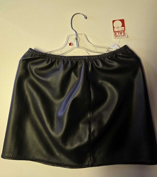 New leather skirt