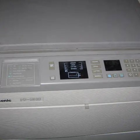 Heavy duty Panasonic FP 1510 H includes toner 6 toner cartridges - photo 2