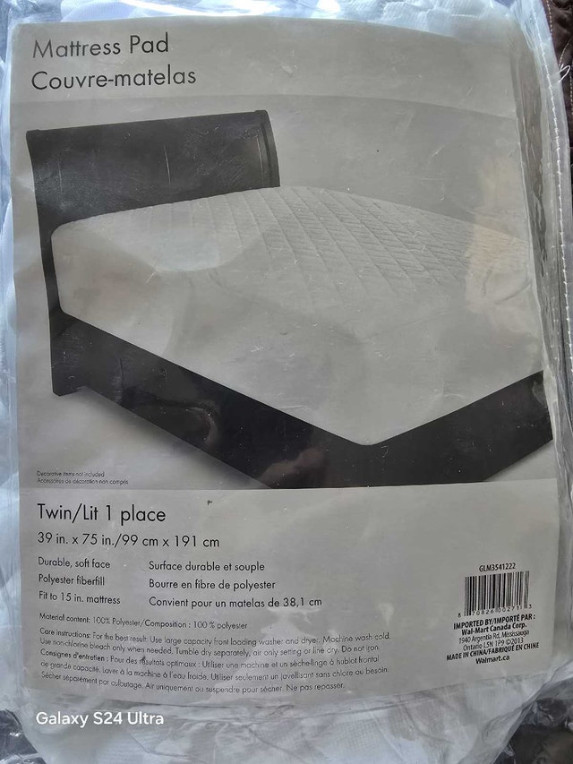 Twin Mattress Pad