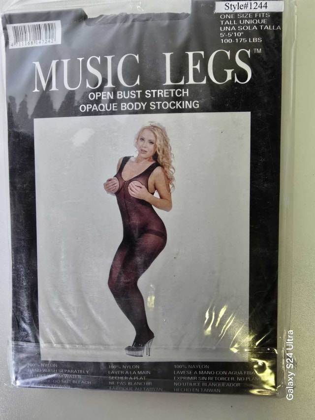 Music Legs Body Stocking