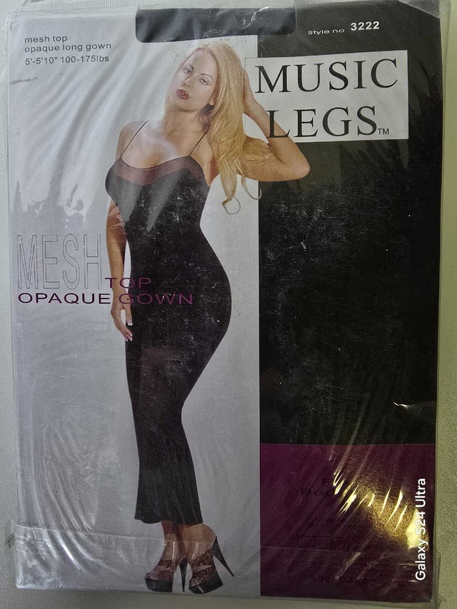 Music Legs Gown