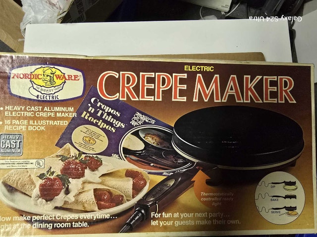 Nordic Ware Electric Crepe Maker