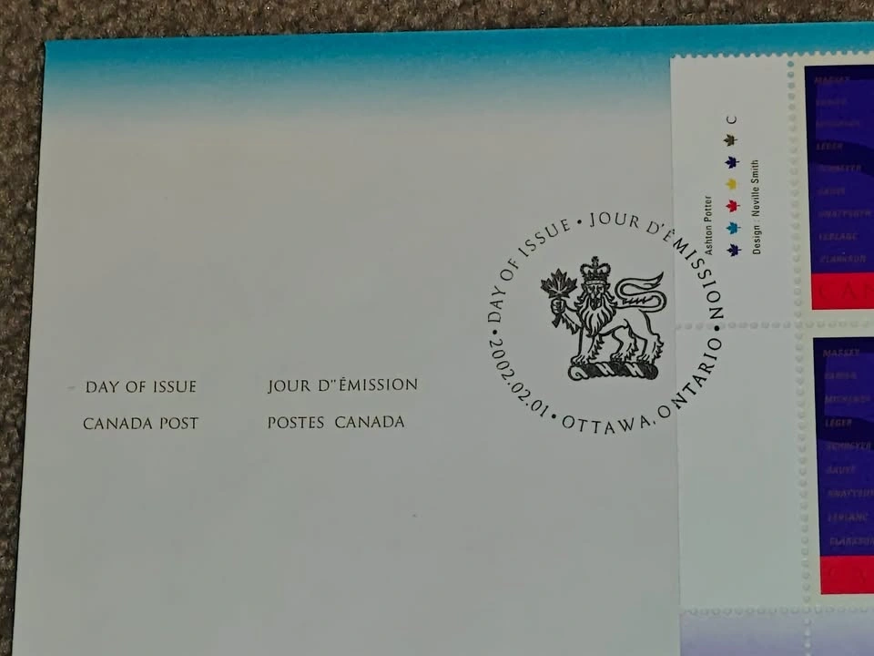 First Day Covers FDC - 2002 Canadian Governors General Stamps - photo 3