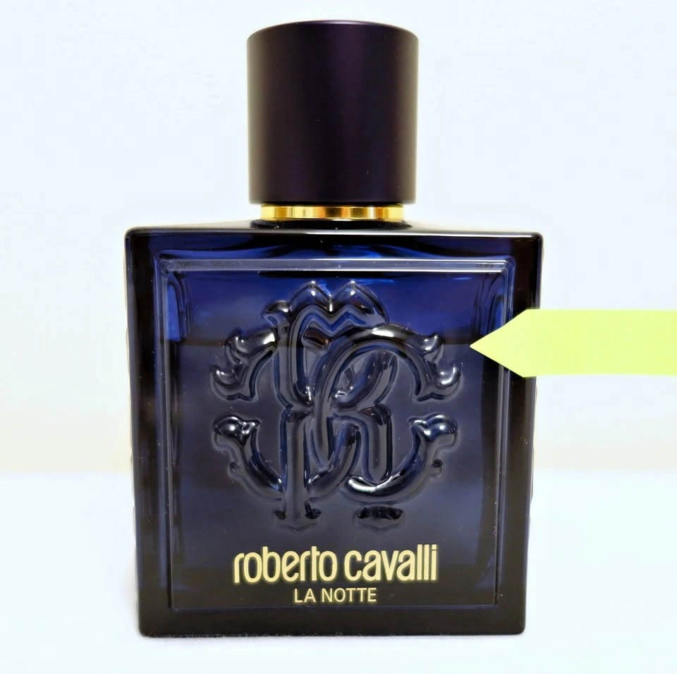Roberto Cavalli Uomo La Notte 100ml EDT (85% remaining)