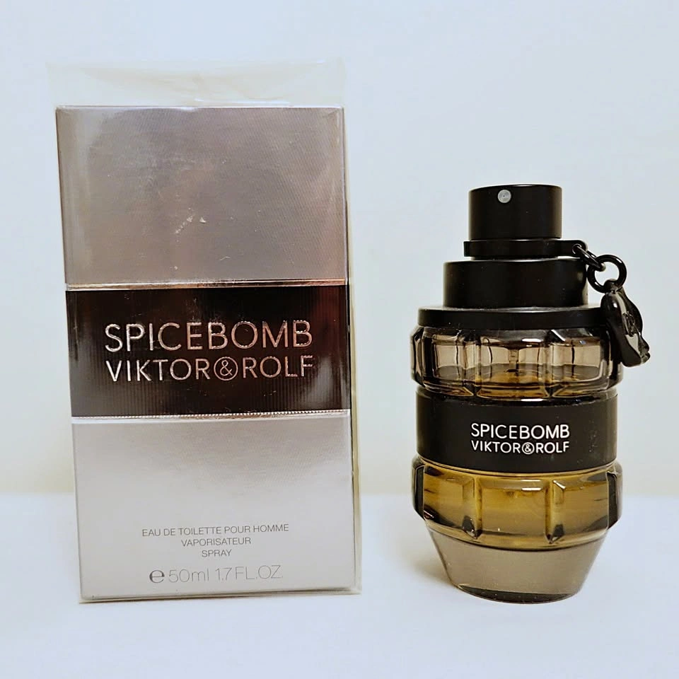 100% Original Viktor&Rolf Spicebomb 50ml EDT Perfume (85% remain