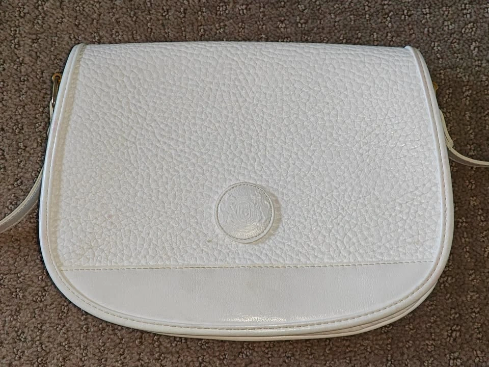 Vintage Leather Cabrelli Crossbody Shoulder Bag - Made in Canada - photo 2