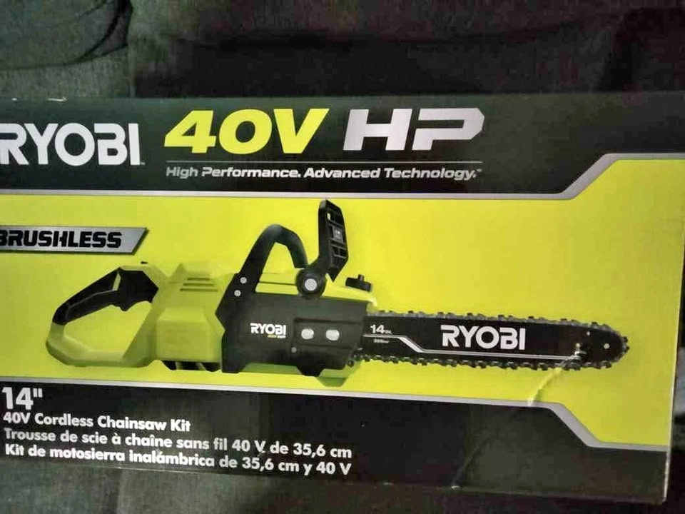 Ryobi 40V HP Brushless 14" Cordless Chainsaw Kit
