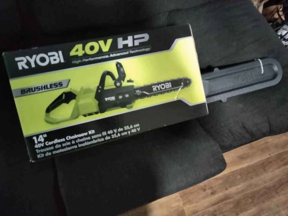 Ryobi 40V HP Brushless 14" Cordless Chainsaw Kit - photo 2