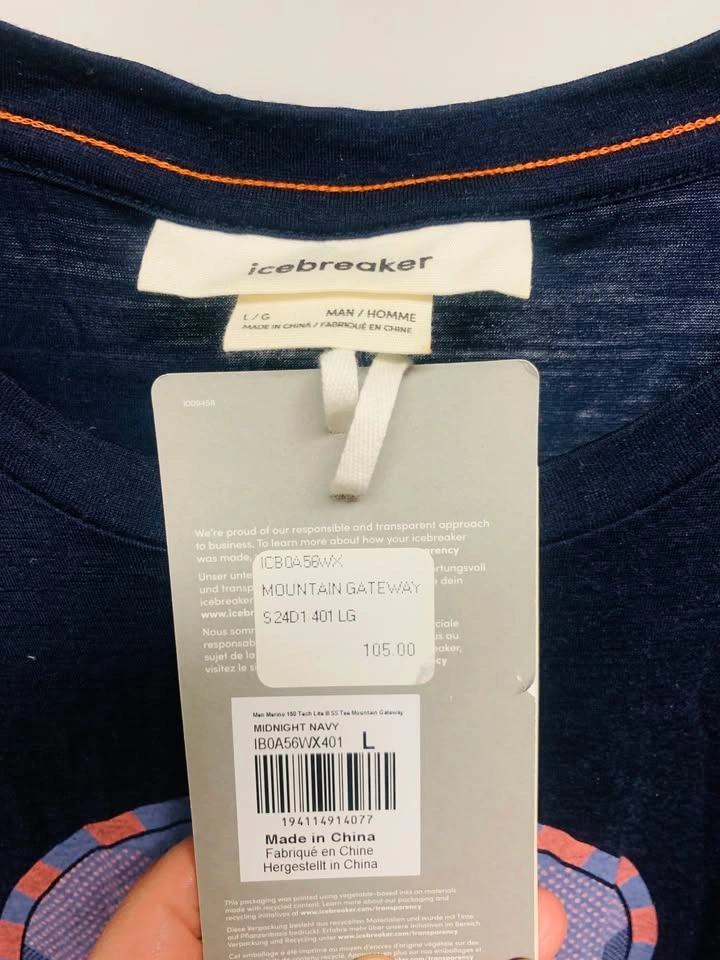 Men's New Large Icebreaker Tee - photo 3