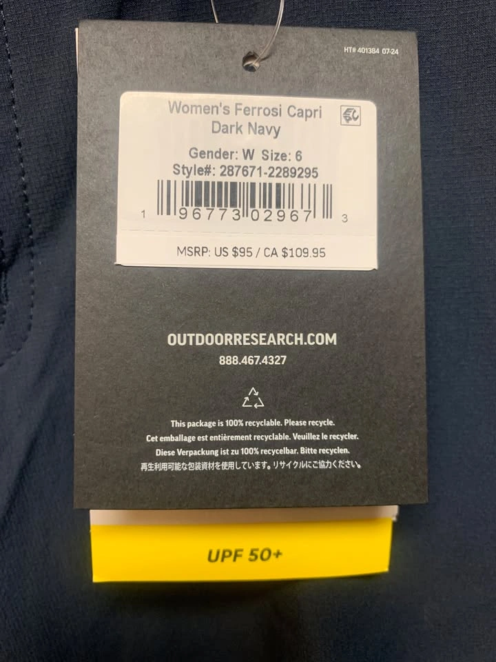 Women’s Brand New Outdoor Research Small Capri and Pant - photo 4